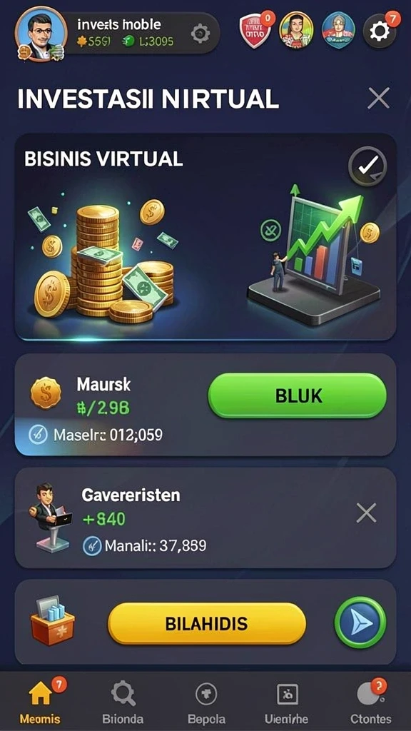 bigwinner - Tampilan antarmuka yang menarik dan mudah digunakan.