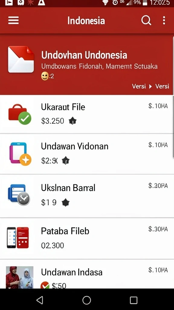 filter303 - Menu utama yang mudah dinavigasi.