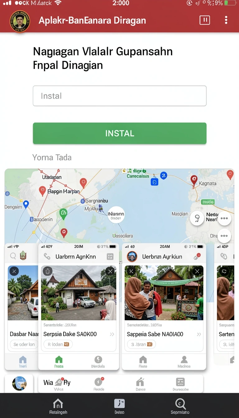 preman69 - Screenshot menunjukkan peperangan seru di level awal.