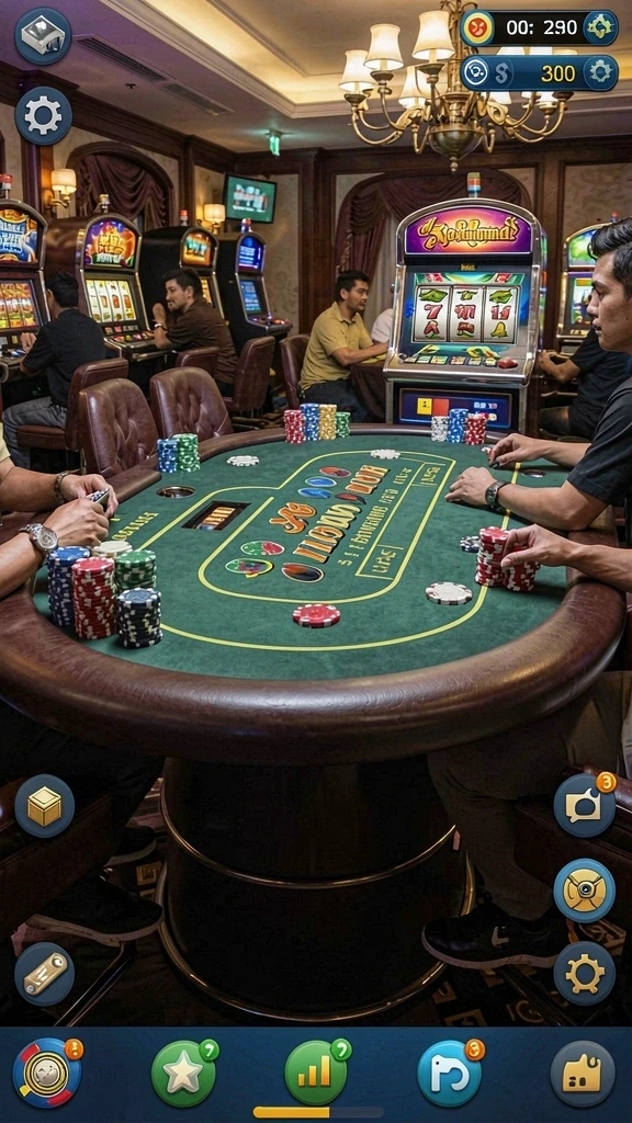surga19 - Screenshot menampilkan dunia fantasi yang menakjubkan.