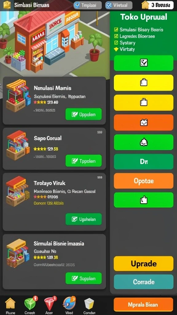svip9 - Tampilan menu utama yang menarik dan mudah digunakan.